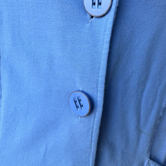 Habitat lavender/blue button front top - Picture 4 of 6
